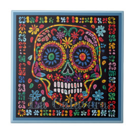 De Cerâmica Azulejo Cerâmico Huichol Loteria: Azulejo La Calav