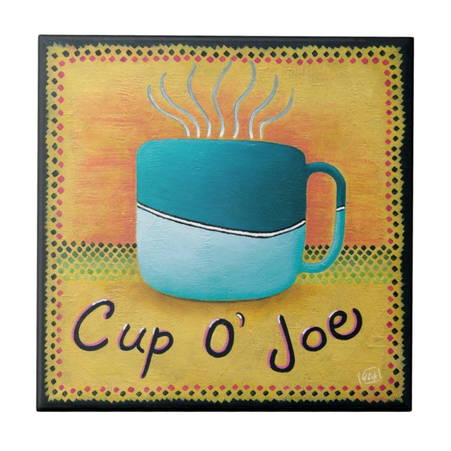 De Cerâmica Azulejo cerâmico Joe Café Lover (Frente)