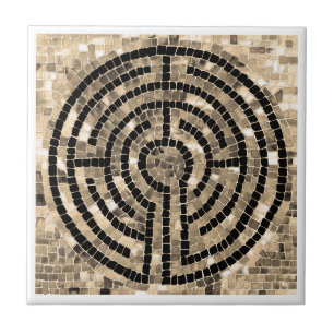 De Cerâmica Azulejo Cerâmico LABIRINTO V 4,25x4,25 - Branco