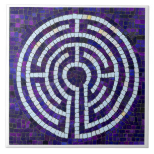 De Cerâmica Azulejo Cerâmico LABIRINTO VIII 6x6 - Branco