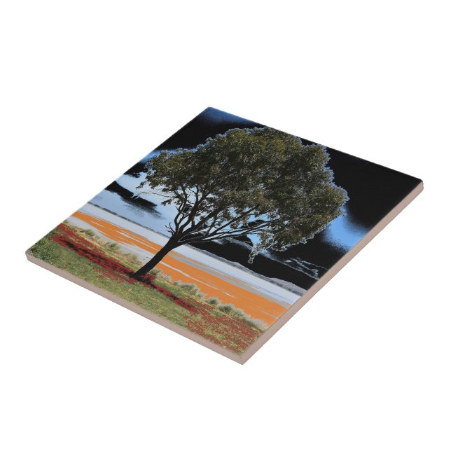 De Cerâmica Azulejo cerâmico Lago Beeac Solo Tree (Lateral)