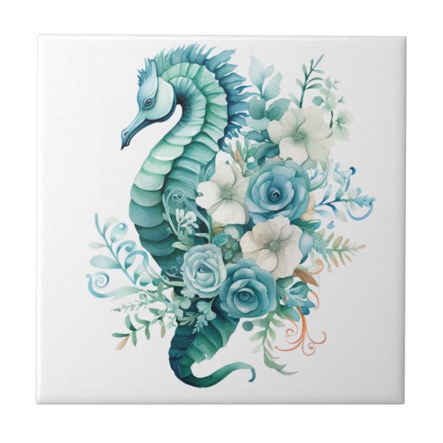 De Cerâmica Azulejo cerâmico leve Turquesa (Frente)