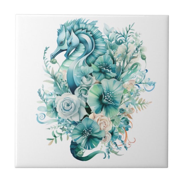 De Cerâmica Azulejo cerâmico leve Turquesa (Frente)