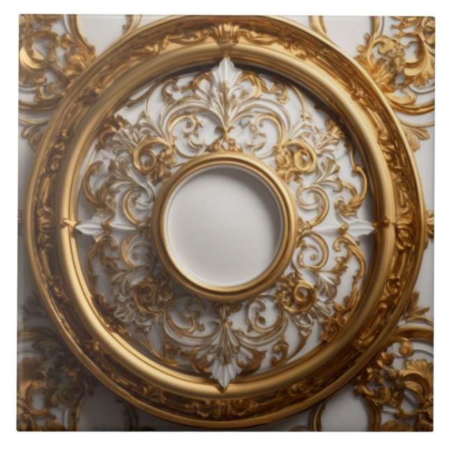 De Cerâmica Azulejo cerâmico Luxery Barroco (Frente)