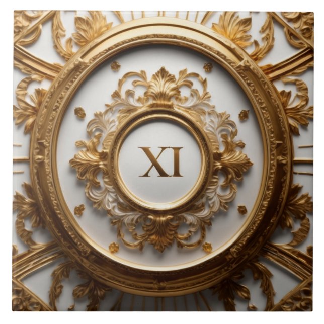 De Cerâmica Azulejo cerâmico Luxery Barroco (Frente)