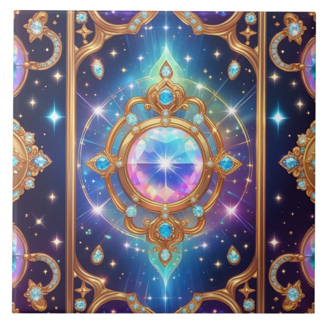 De Cerâmica Azulejo Cerâmico Mágico (Frente)