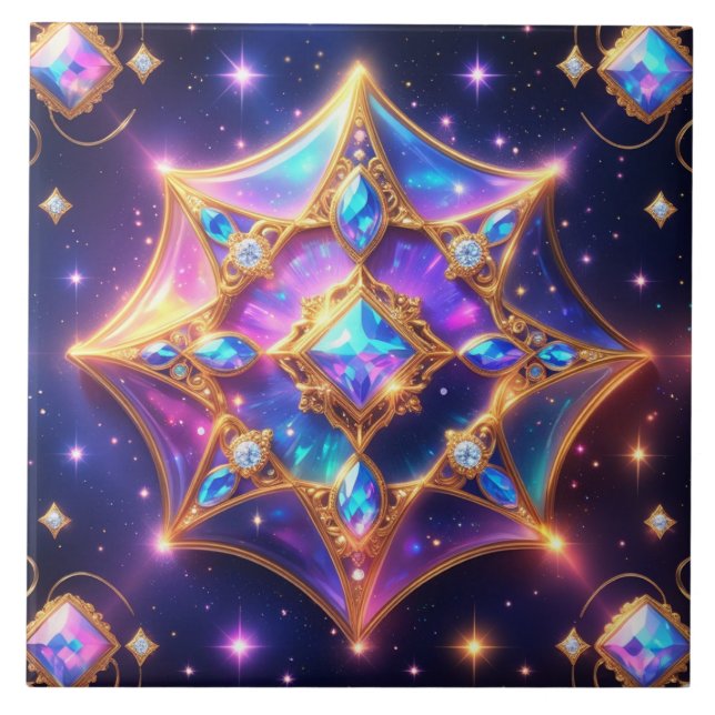 De Cerâmica Azulejo Cerâmico Mágico (Frente)