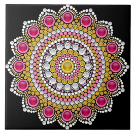 De Cerâmica Azulejo Cerâmico Mandala