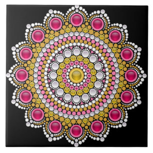 De Cerâmica Azulejo Cerâmico Mandala