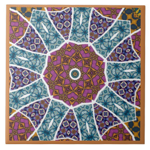 De Cerâmica Azulejo Cerâmico Mandala Decorativo