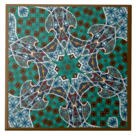 De Cerâmica Azulejo Cerâmico Mandala Decorativo