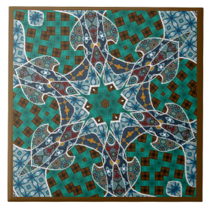 De Cerâmica Azulejo Cerâmico Mandala Decorativo