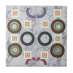 De Cerâmica Azulejo Cerâmico Mármore Branco Abstrato