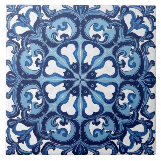 De Cerâmica Azulejo cerâmico mediterrâneo Blue Majolica