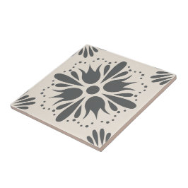 De Cerâmica Azulejo cerâmico moderno preto branco Flor, faça Y