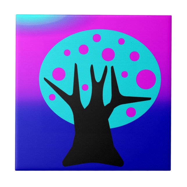 De Cerâmica Azulejo cerâmico Neon Tree (Frente)