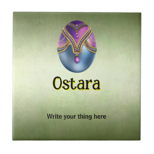 De Cerâmica Azulejo Cerâmico Ostara Personalizável