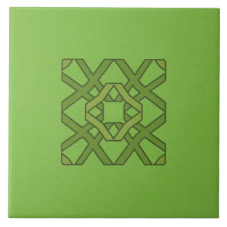 De Cerâmica Azulejo cerâmico - Padrão Verde em Bloco Verde