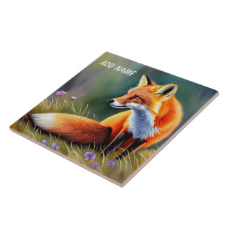 De Cerâmica Azulejo cerâmico para crianças da Fox personalizad