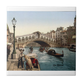 De Cerâmica Azulejo cerâmico, Pequeno (4,25" x 4,25") Veneza a
