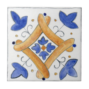 De Cerâmica Azulejo cerâmico pequeno inspirado na Sicília “Nap
