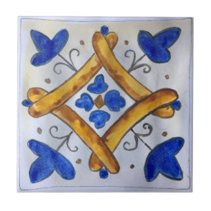 De Cerâmica Azulejo cerâmico pequeno inspirado na Sicília “Nap