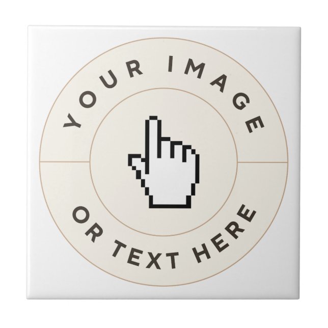 De Cerâmica Azulejo cerâmico - Personalizado (adicionar imagem (Frente)