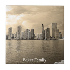 De Cerâmica Azulejo cerâmico personalizado - Miami, Flórida