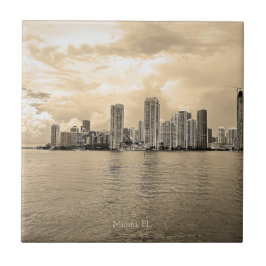 De Cerâmica Azulejo cerâmico personalizado - Miami, Flórida