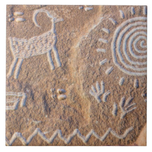 De Cerâmica Azulejo Cerâmico Petroglicph Sudoeste
