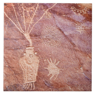 De Cerâmica Azulejo Cerâmico Petroglicph Sudoeste