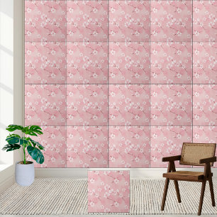 De Cerâmica Azulejo cerâmico Pink Cherry Blossom