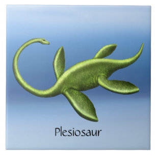 De Cerâmica Azulejo cerâmico pré-histórico Elasmosaurus Ple