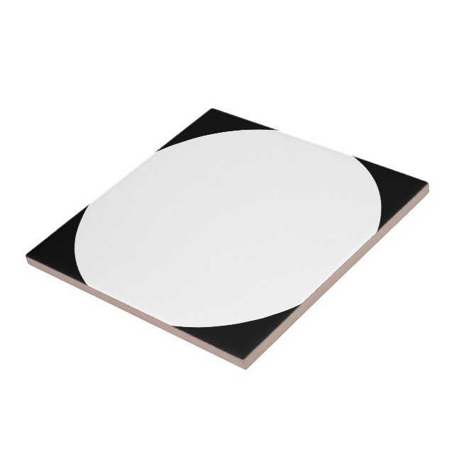 De Cerâmica Azulejo cerâmico preto/branco (Lateral)