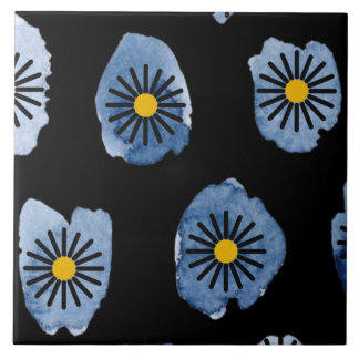 De Cerâmica Azulejo Cerâmico Preto Dália