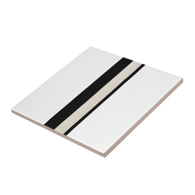 De Cerâmica Azulejo cerâmico, preto e branco (Lateral)