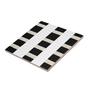 De Cerâmica Azulejo cerâmico, preto e branco