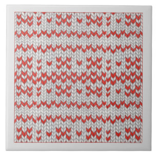 De Cerâmica Azulejo Cerâmico RED NORDIC KNIT / Cinza