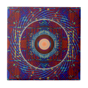 De Cerâmica azulejo cerâmico (Red Velvet vixen)