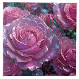 De Cerâmica Azulejo cerâmico rosas