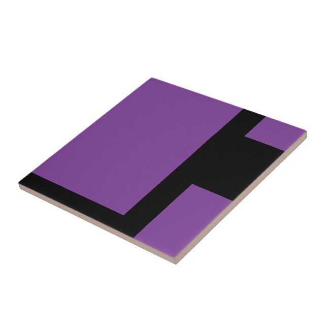 De Cerâmica Azulejo cerâmico roxo real (Lateral)