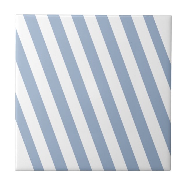 De Cerâmica Azulejo cerâmico - Stripe Azul (Frente)