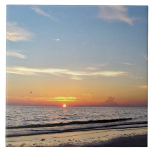 De Cerâmica Azulejo Cerâmico Sunset Beach