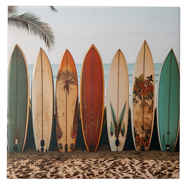 De Cerâmica Azulejo cerâmico surfboard (Frente)