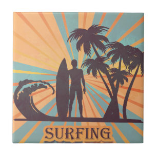 De Cerâmica Azulejo cerâmico Surfer Duo