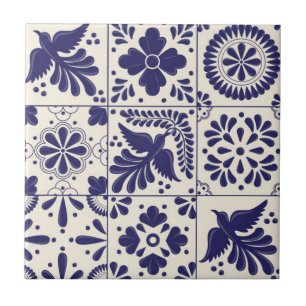 De Cerâmica Azulejo Cerâmico Talavera Tradicional Mexicano Azu