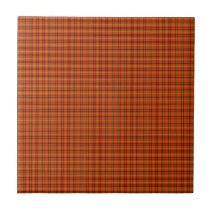 De Cerâmica Azulejo Cerâmico Tartan Laranja