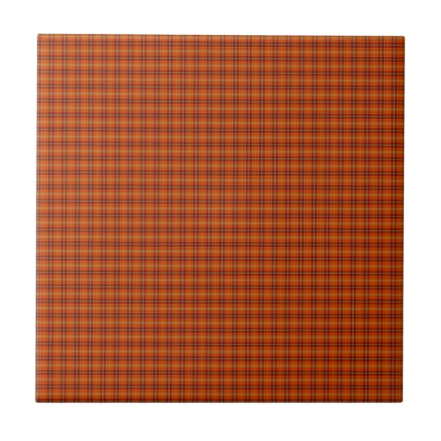De Cerâmica Azulejo Cerâmico Tartan Laranja (Frente)