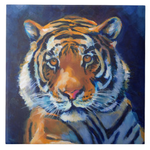 De Cerâmica Azulejo cerâmico Tiger King