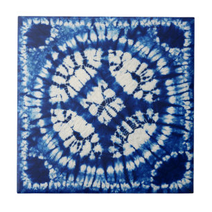 De Cerâmica Azulejo Cerâmico Tingido Shibori